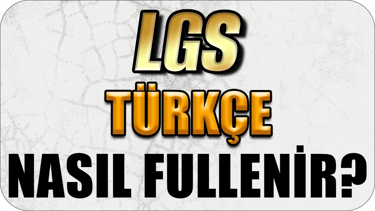 Bu Videodan Sonra LGS Türkçe Sorusu Kaçmaz! 🎯 #2026LGS