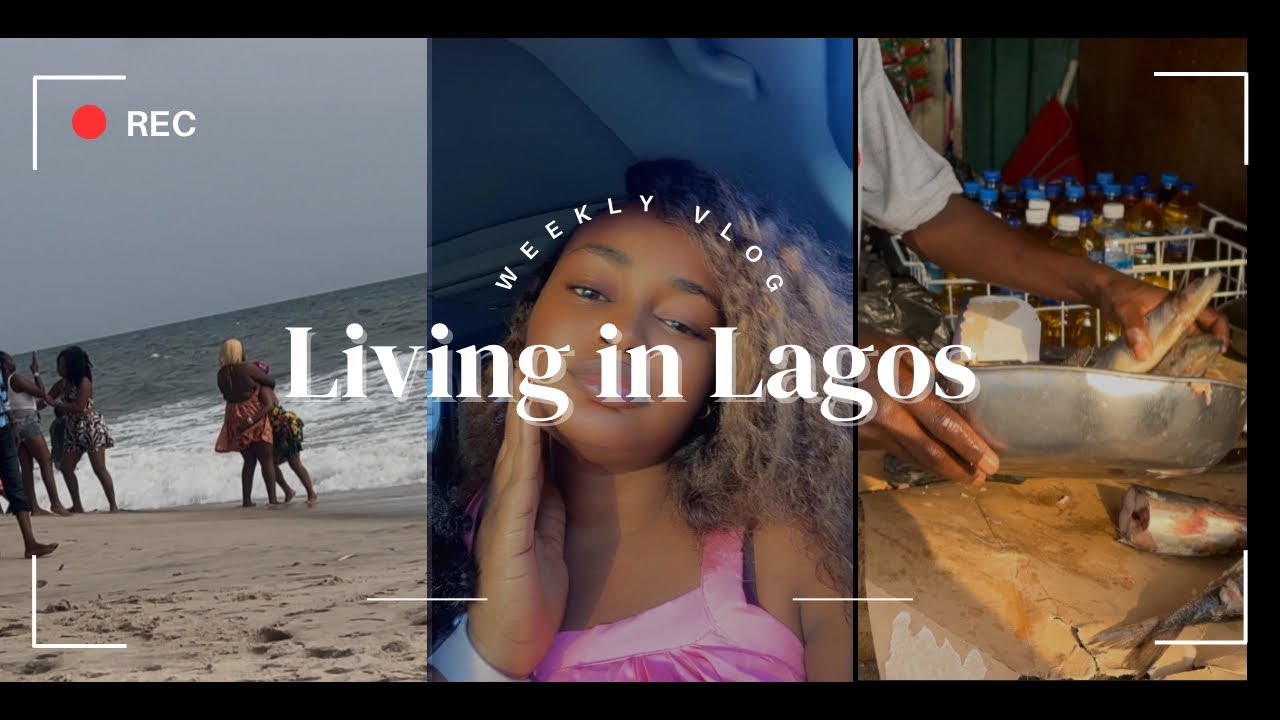 Living in Lagos 🇳🇬 | Beach Days, Market Runs & Real Life