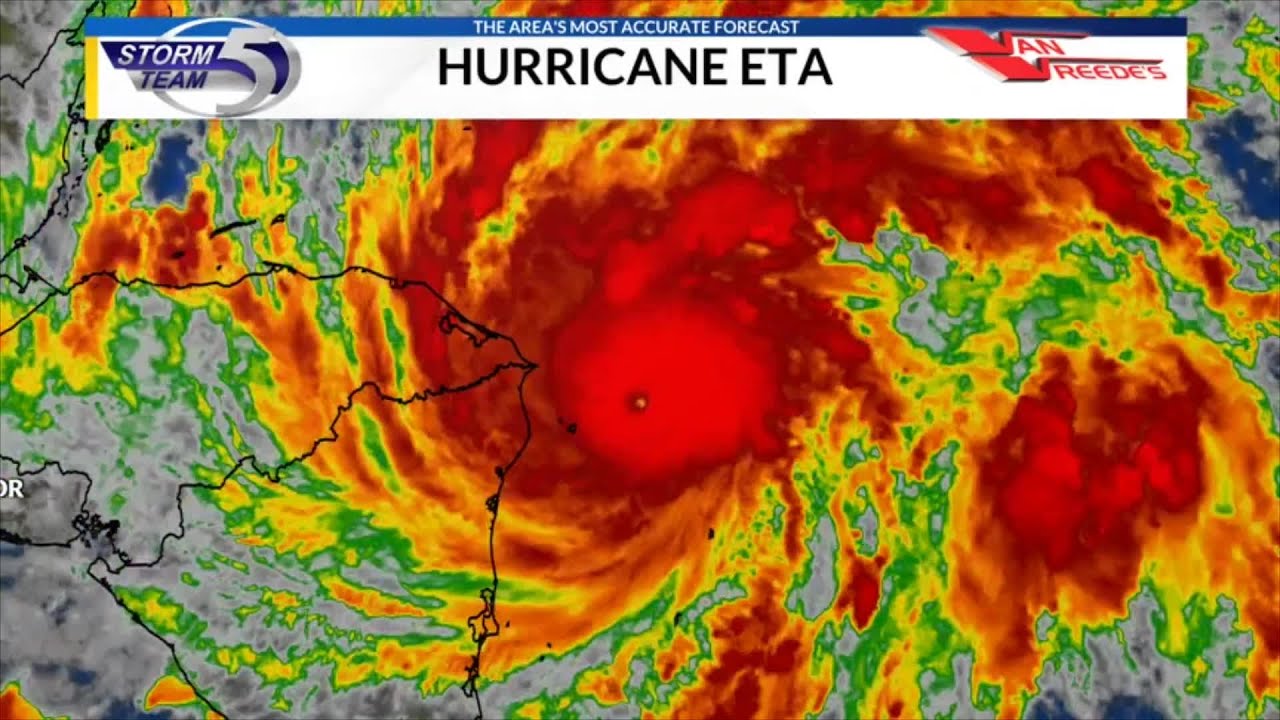 Hurricane Eta sets season record
