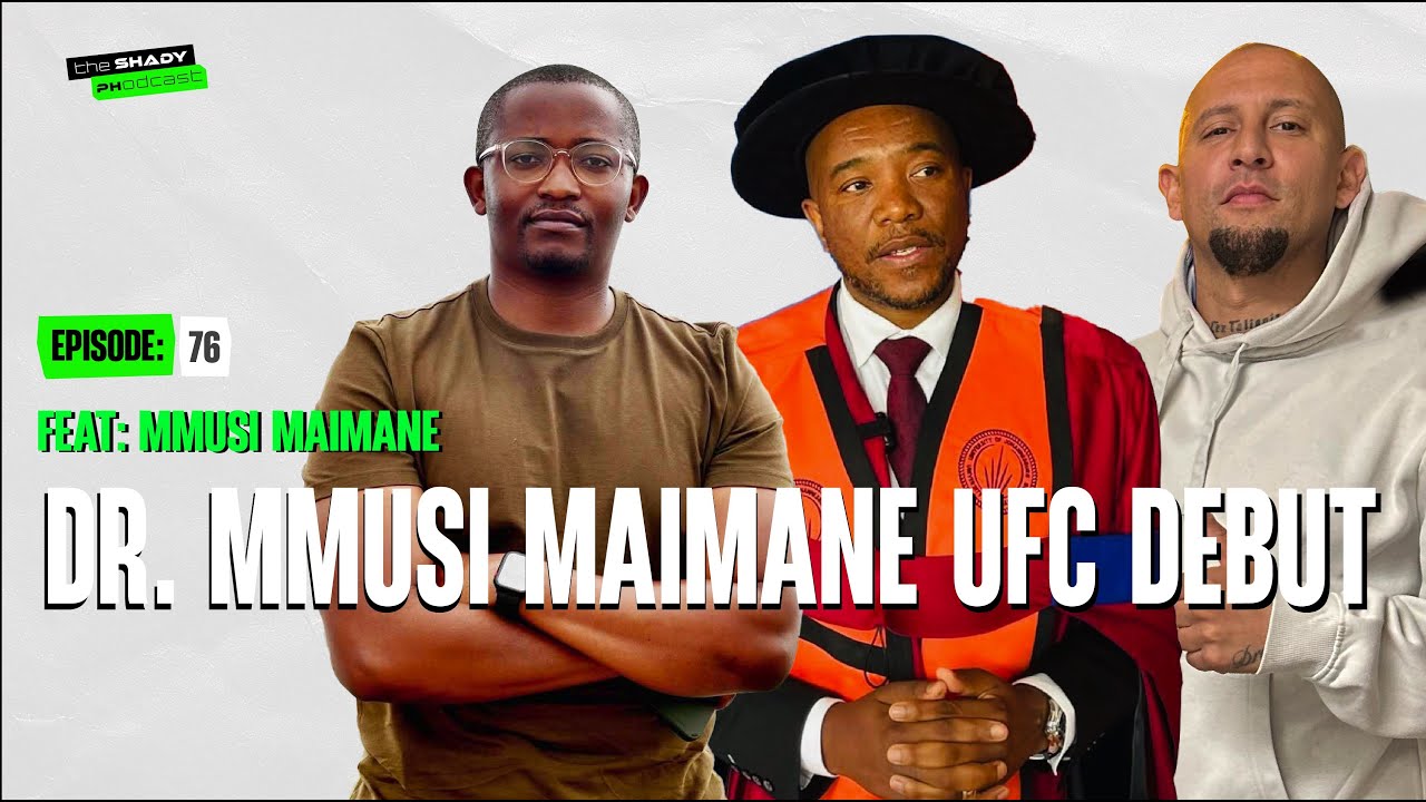 Episode 76 | The Shady PHodcast: DR Mmusi Maimane | United | Steinhoff Car Gift | Leaving DA
