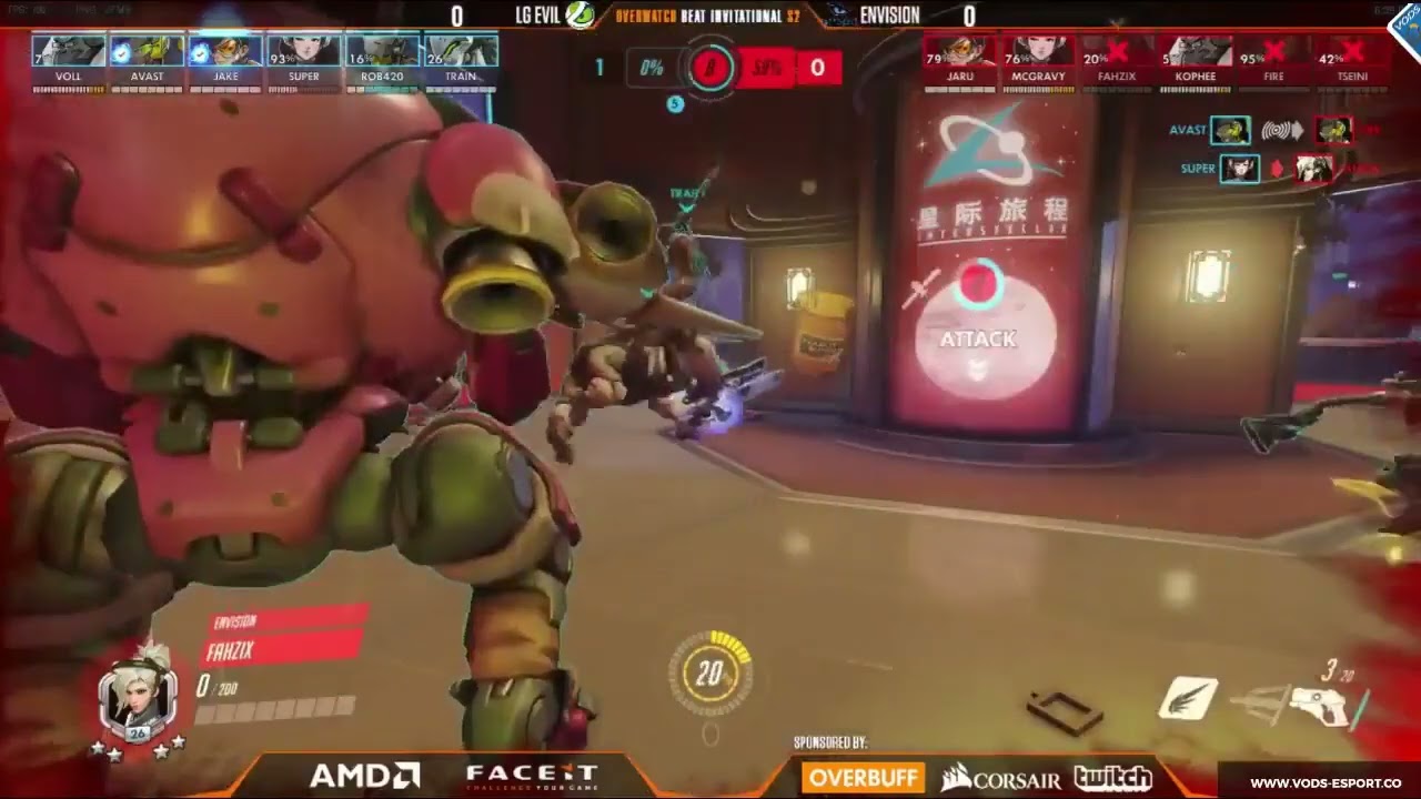 LG Evil vs EnVision eSports BO5 Full Match Quarterfinal &ndash; Overwatch BEAT Invitational Season 2