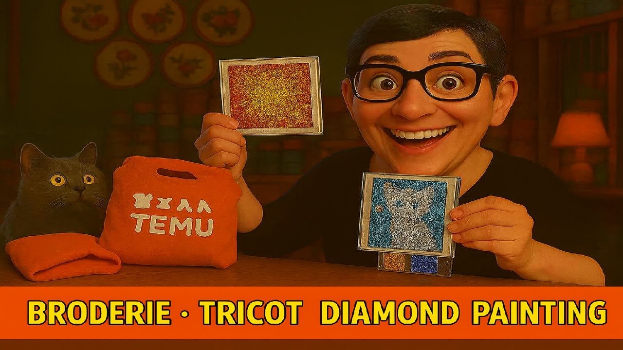 Dernier HAUL TEMU de l'année Broderie, Tricot et DP