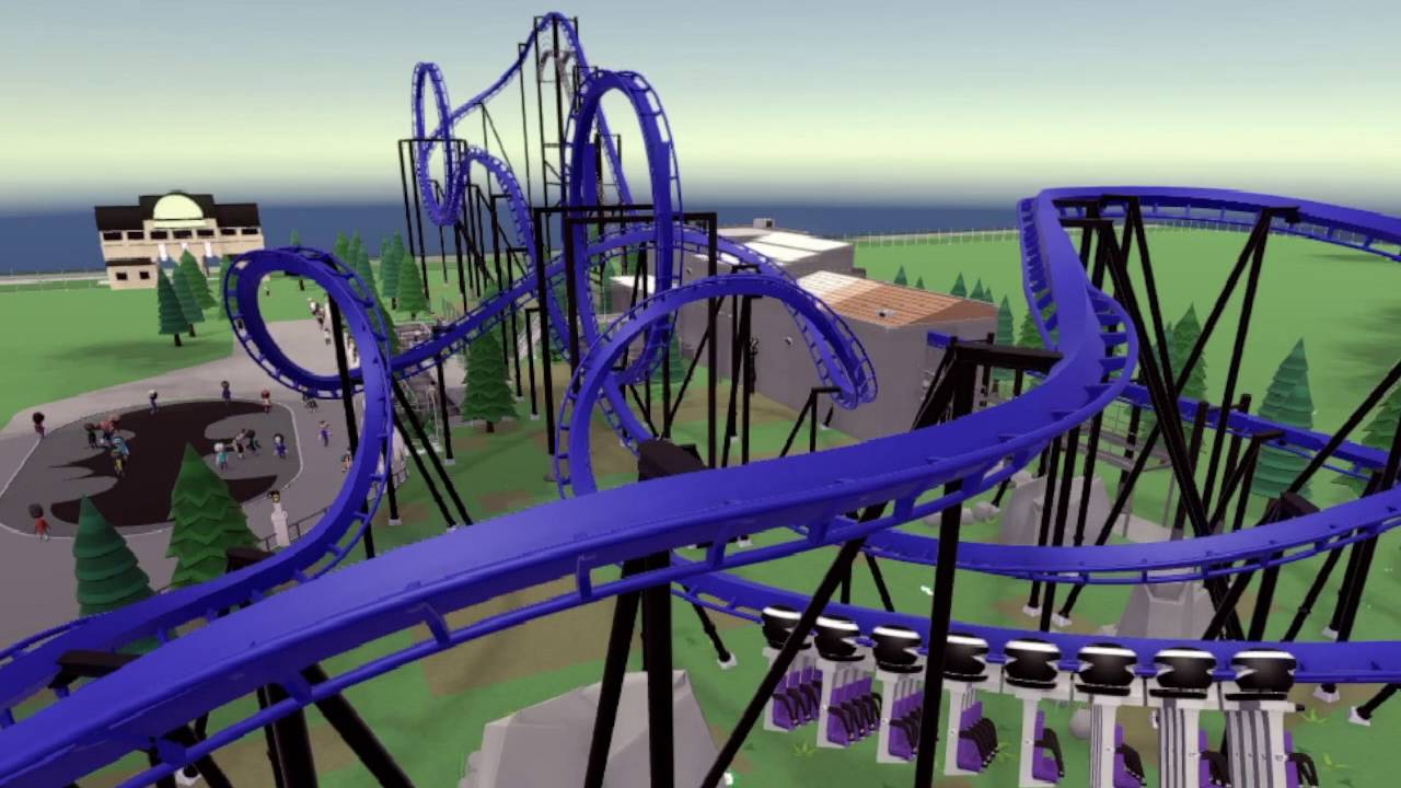 Parkitect - Batman The Ride Recreation