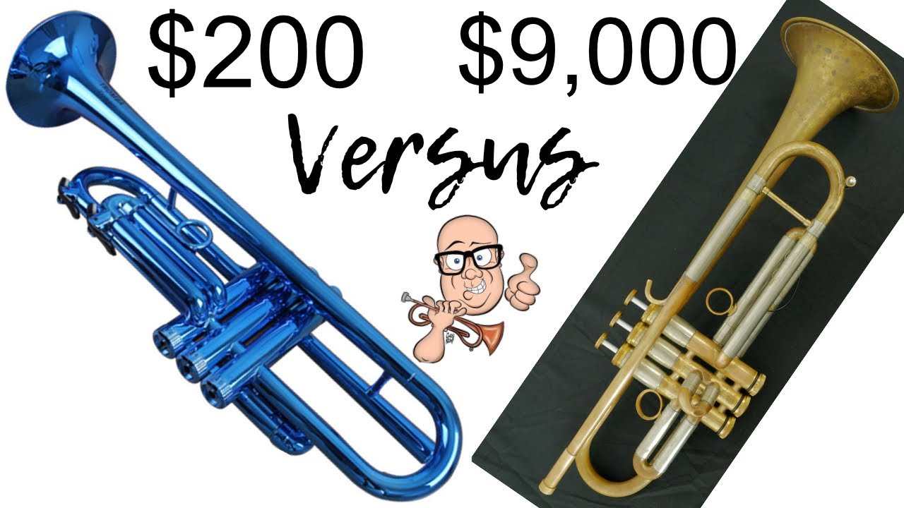 $200 Tromba vs $9000 Monette MB-111! A Tale of Two Trumpets - Trent Austin  Comparison Showdown!