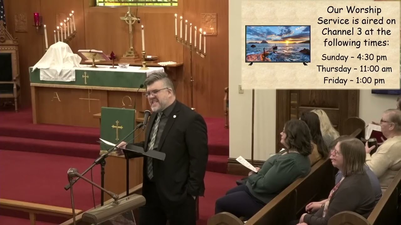 First Lutheran Church February 1, 2026