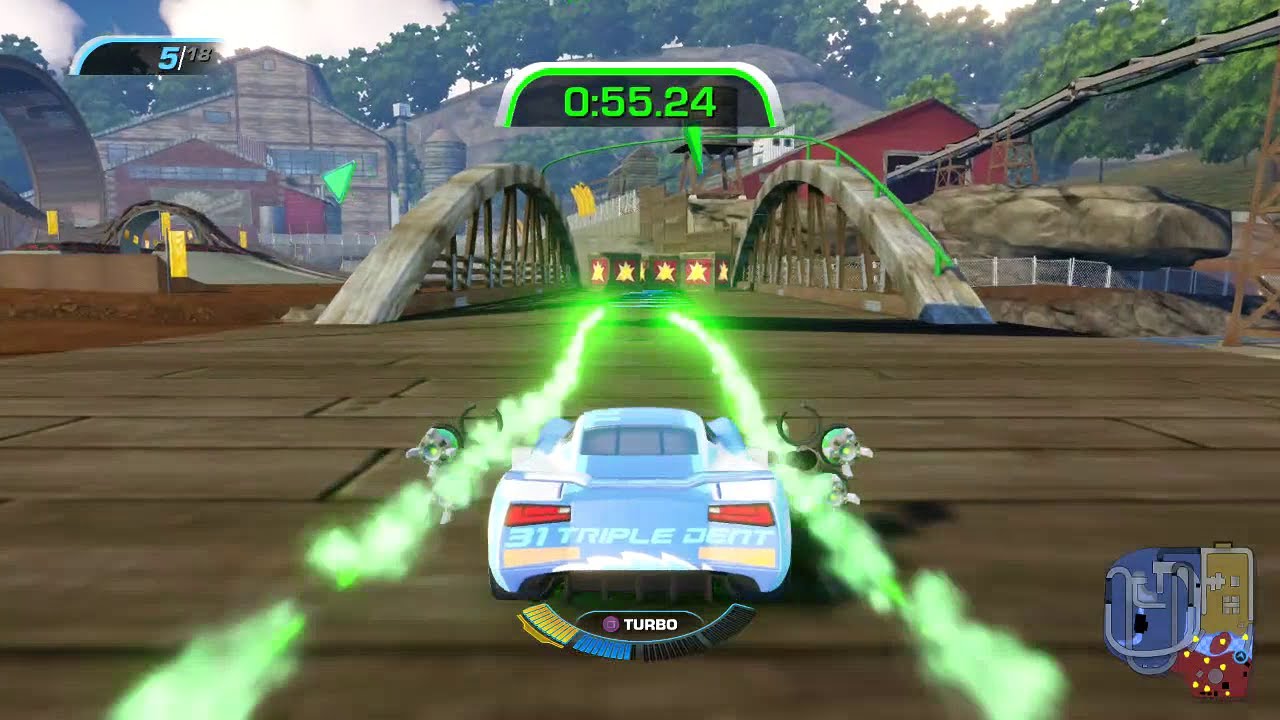 Cars 3: Driven to Win - Thomasville Playground Mode - PS4 Gameplay