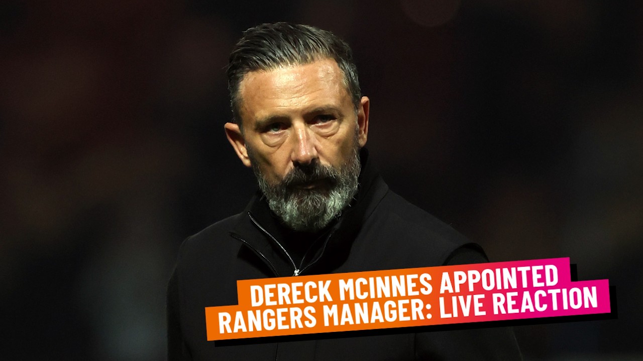 DEREK MCINNES APPOINTED RANGERS MANAGER | THURSDAY 18TH JUNE
