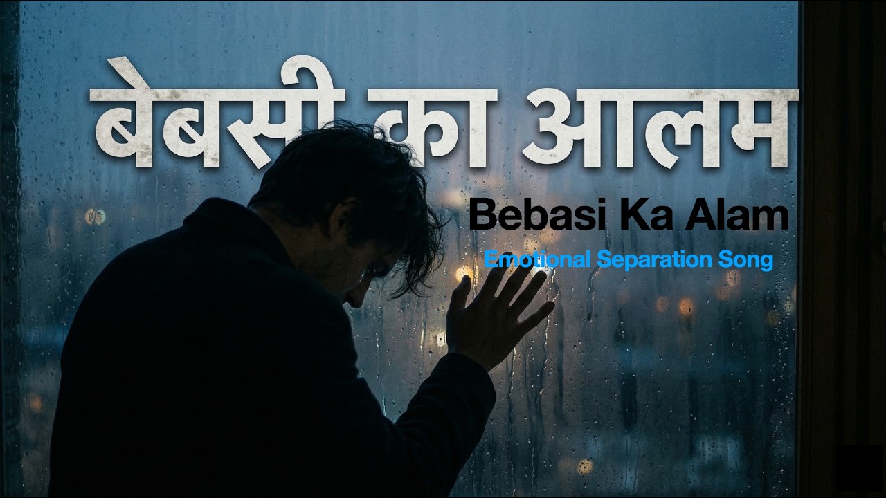Bebasi Ka Aalam - Official Music Video | Soulful Sad Hindi Song 2026 | @MelodyChimp  #hindisong