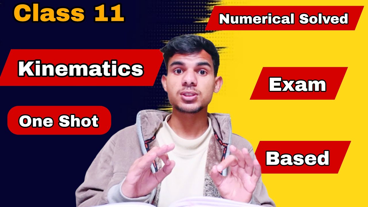 Kinematics One Shot 🔥 Class 11 Physics | Exam Based Numericals | Nepali