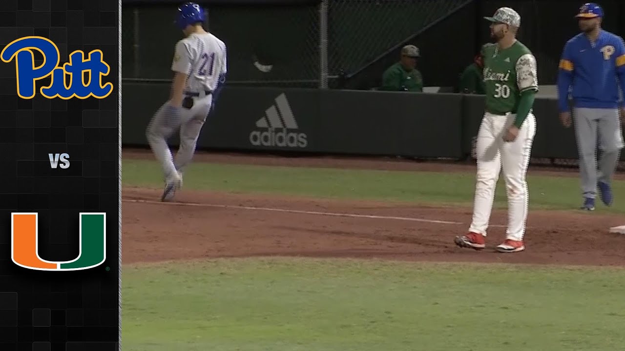 Pittsburgh vs. Miami ACC Baseball Highlights (2020)