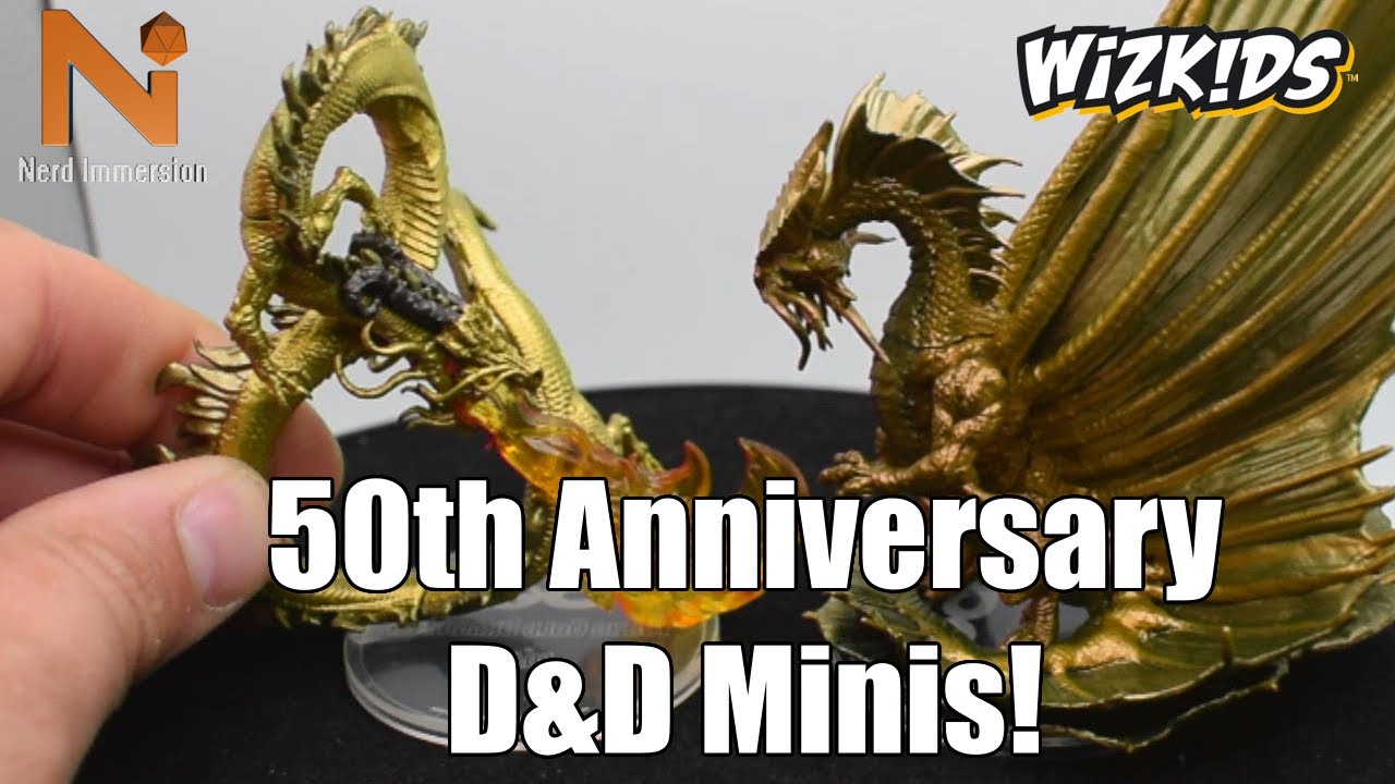 D&D 50th Anniversary Minis (WizKids Icons of the Realms) | Nerd Immersion