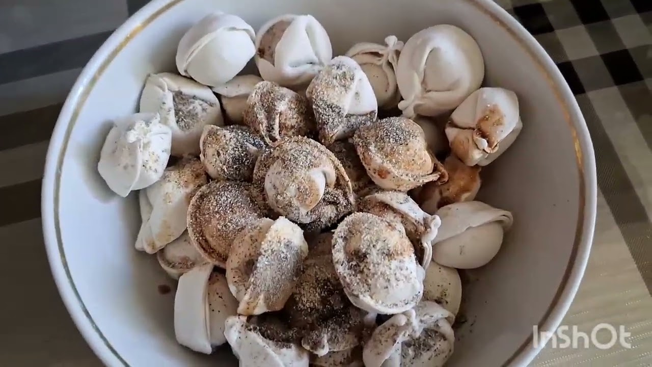 Пельмени в аэрогриле