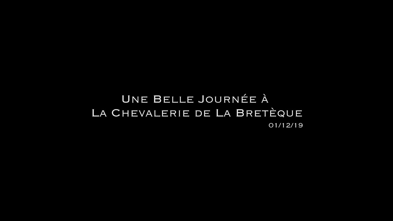 Une belle journée à la Chevalerie de la Bretèque : 1er décembre 2019