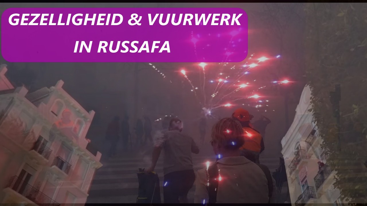 VUURWERKSHOWS En GEZELLIGHEID In RUSSAFA Fallas 2025