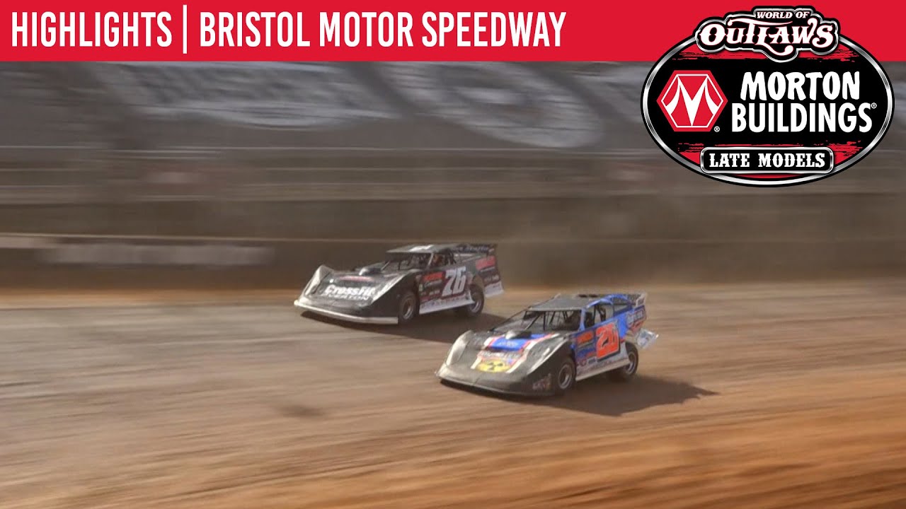 World of Outlaws Morton Buildings Late Models at Bristol Motor Speedway April 11, 2021 | HIGHLIGHTS