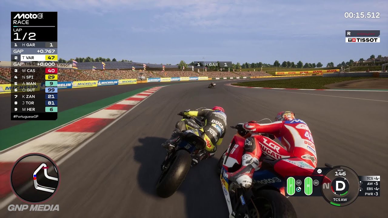 MotoGP 25 - Tibor Erik Varga - MotoE - Portimao Circuit - Gameplay