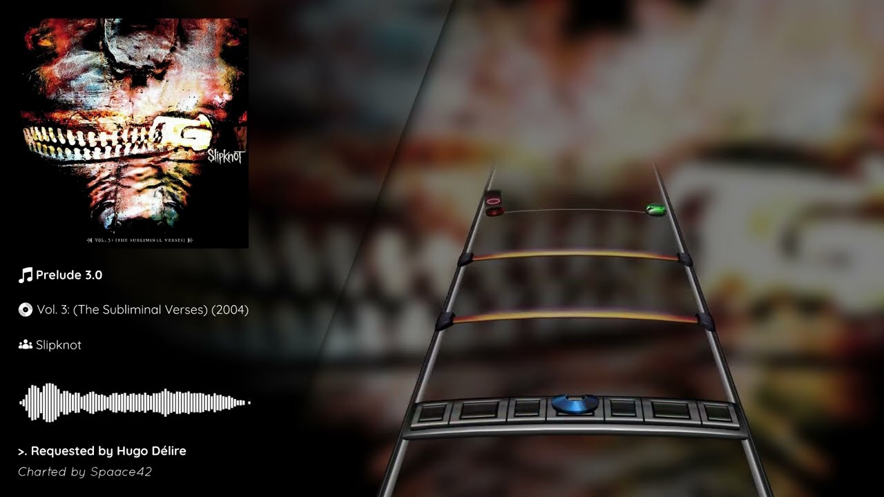 Slipknot - Prelude 3.0 (Drum chart)