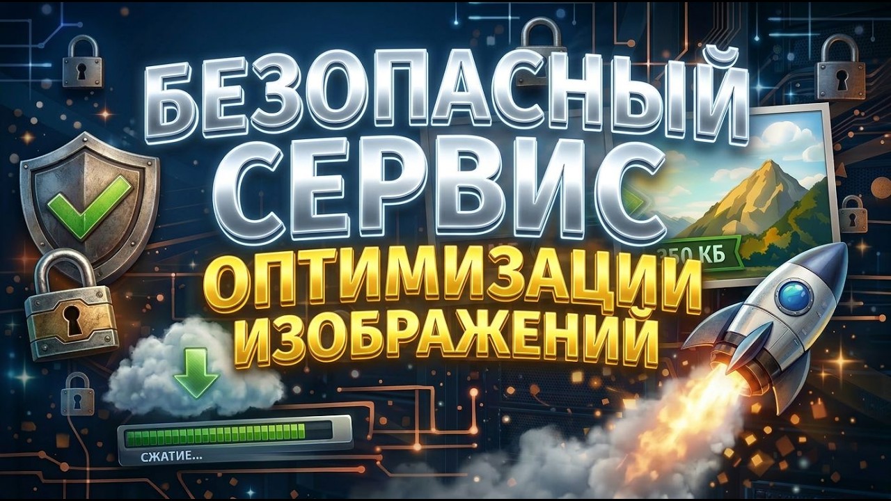 Сервис для безопасной оптимизации изображений Компрессор