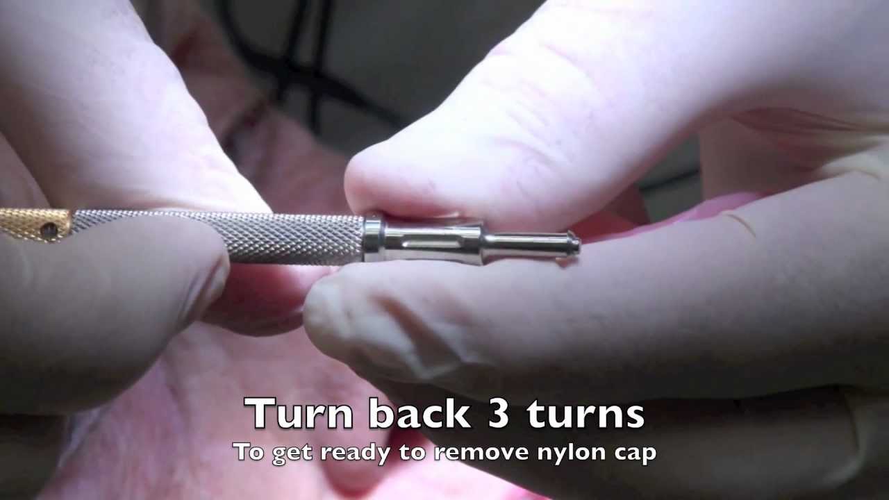 NEW! Locator Core Tool - How to use it to change a male Locator nylon caps
