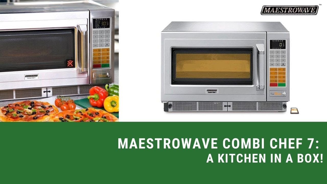 Cooking in the Maestrowave Combi Chef 7 - A Kitchen in a box (RHHall Foodservice Solutions)