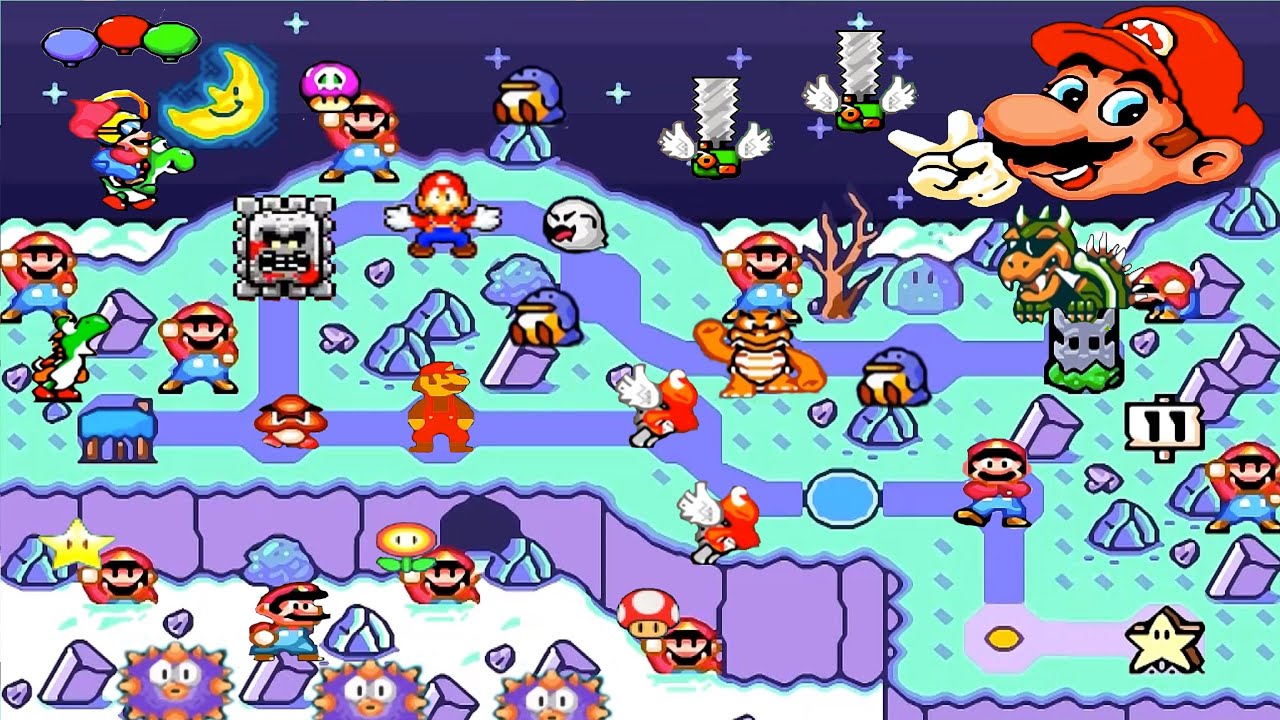 Super Mario World HD: An Amazing Mario Adventure 3: World 11: Mario's World