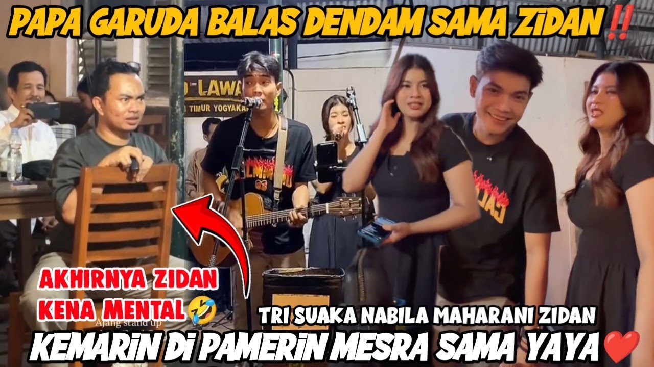 ZIDAN KENA MENTAL‼️DENDAM TRISUAKA KEMARIN DI PAMERIN ROMANTIS ZIDAN YAYA DI BALAS PASANGAN HALAL🤣