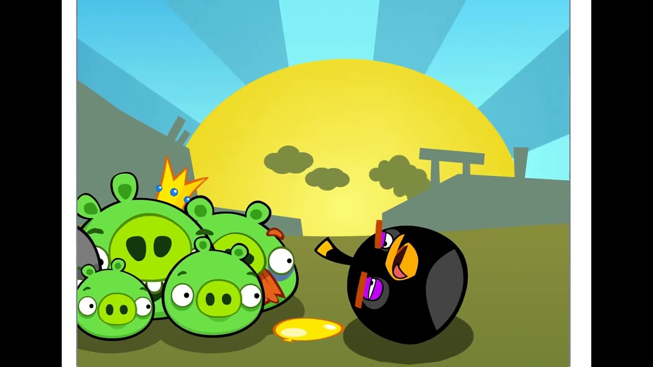 Angry Pigs: All DANGER ABOVER Cutscenes