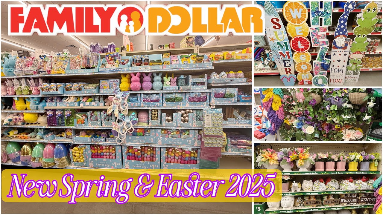 FAMILY DOLLAR New Spring & Easter 2025 Sneak Peek Mother’s Day & Kids Clothes