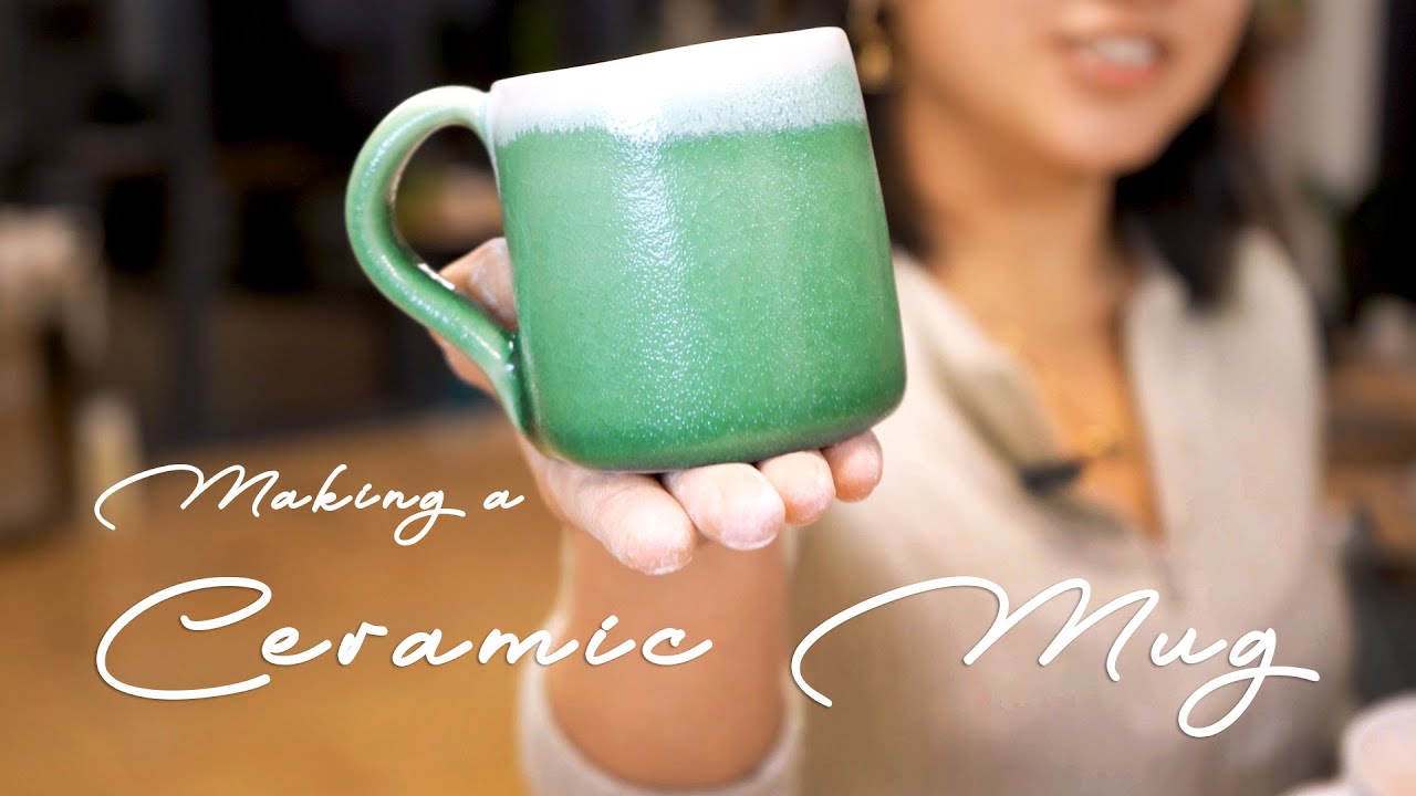 How A Potter Makes A Mug | Throwing Porcelain On The Wheel | Slightly Curious Studio