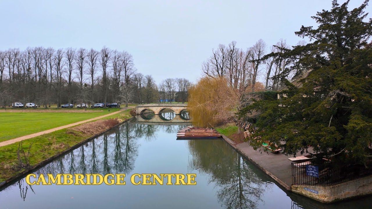 Cambridge City Centre Walk 🇬🇧 | King’s College to Market Square (4K)