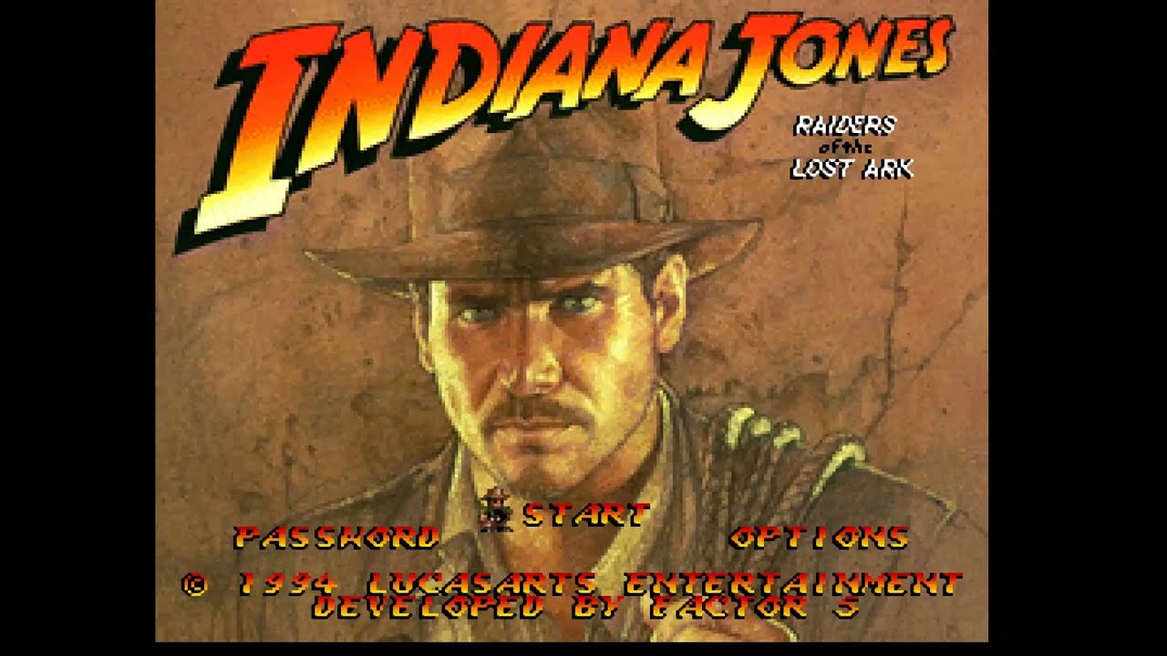 SFC/SNES 夺宝奇兵：印第安納瓊斯最偉大的冒險无敌无限跳修改版 Indiana Jones' Greatest Adventures HACK