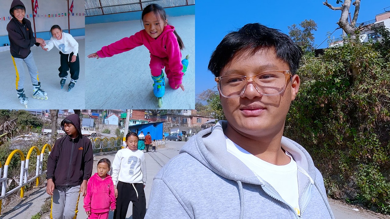 my brother sanjaya went to play with children || sumnima Rai Family brothers and sisters ||