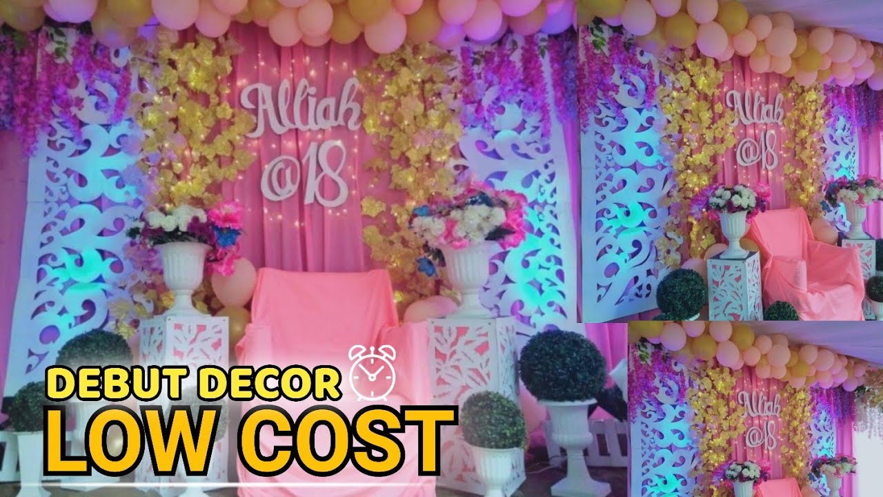 Very Easy Debut Decoration Ideas | Birthday Decoration Ideas at Home