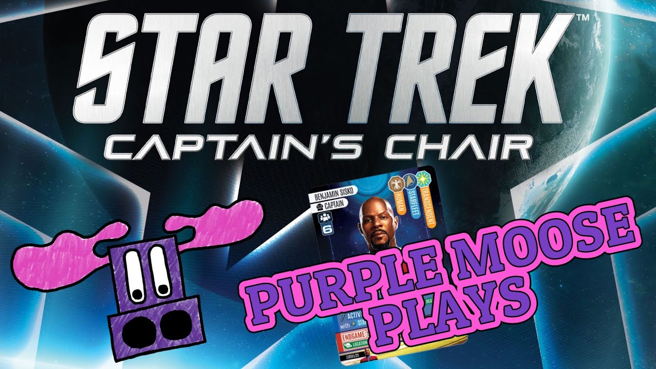 Purple Moose Plays...Star Trek Captains Chair (Cadet Training Solo w/ Sisko) - review copy