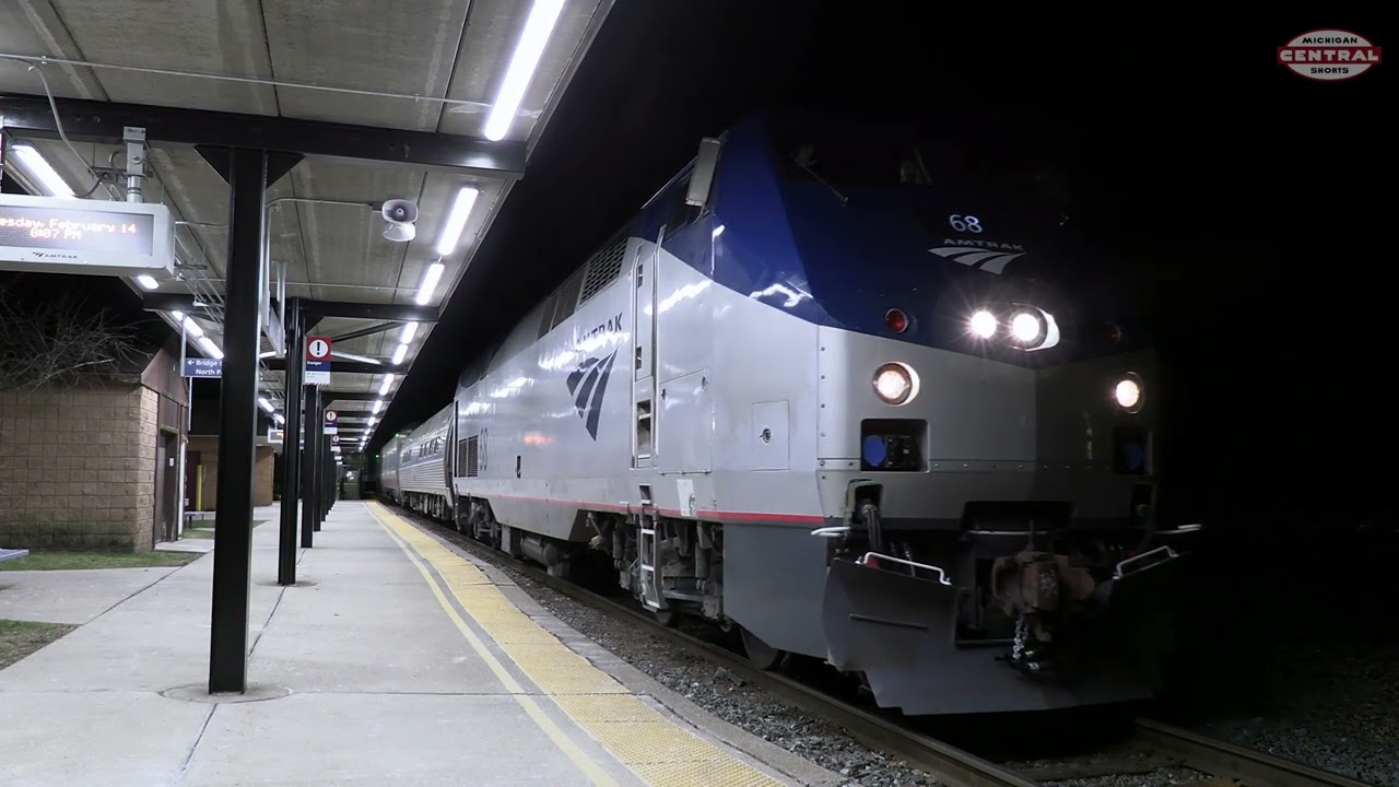 Rare Amtrak P42 Leading Wolverine Service