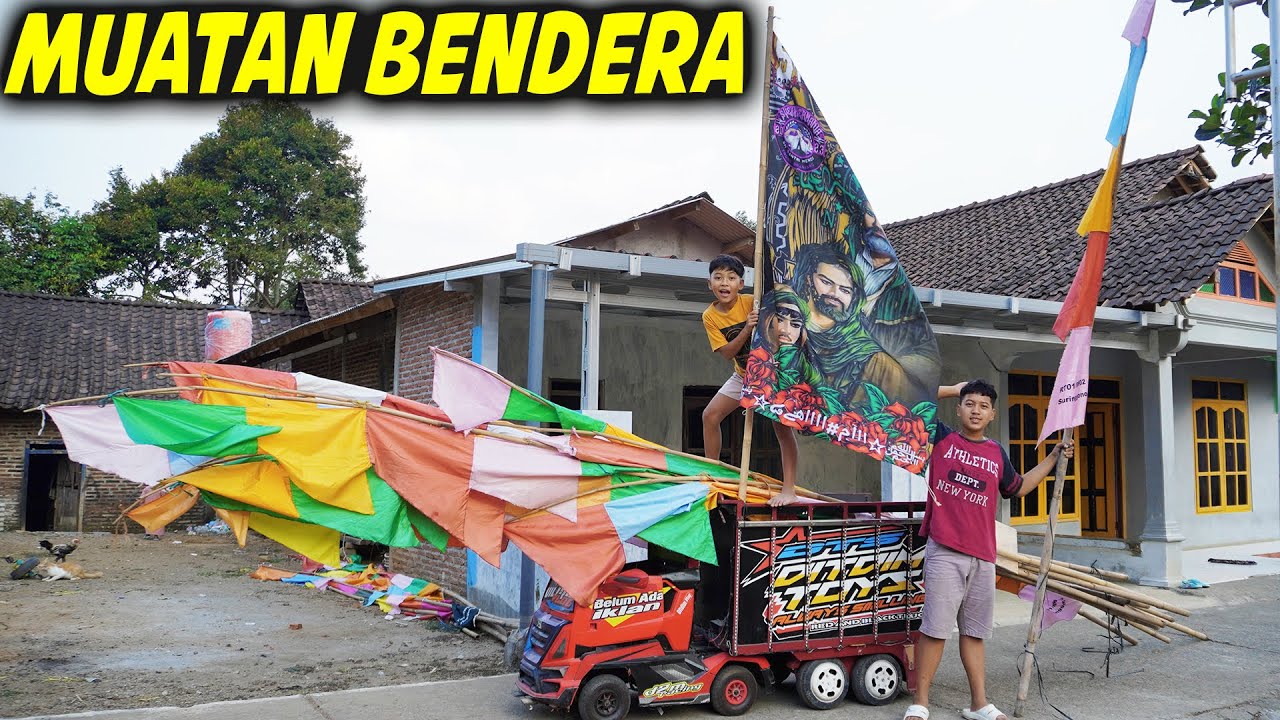 MUATAN UMBUL DAN BENDERA!! DITDIM KERJA BAKTI AMBILIN UMBUL UMBUL, IMBALAN BUMPER BARU