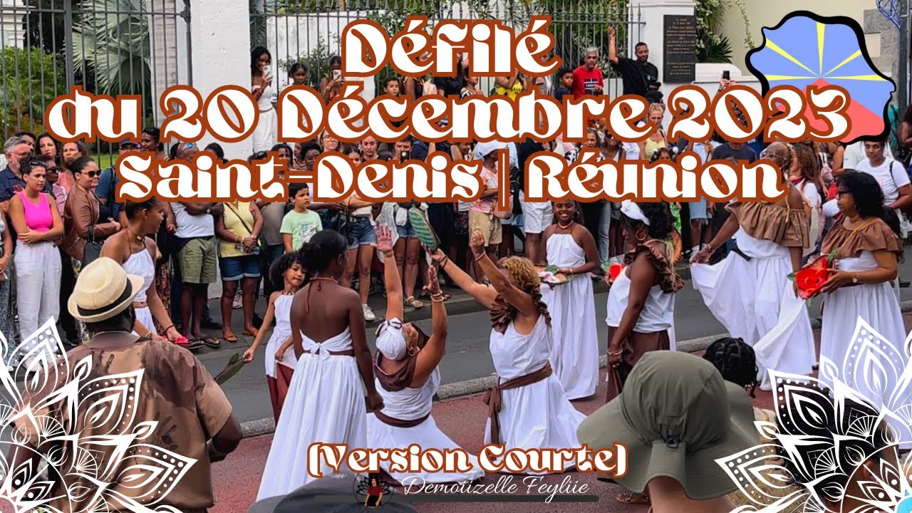 Défilé 20 Décembre 2023 | Saint-Denis Réunion 🇷🇪 ( Version Courte ) #974 #iledelareunion #20desamb