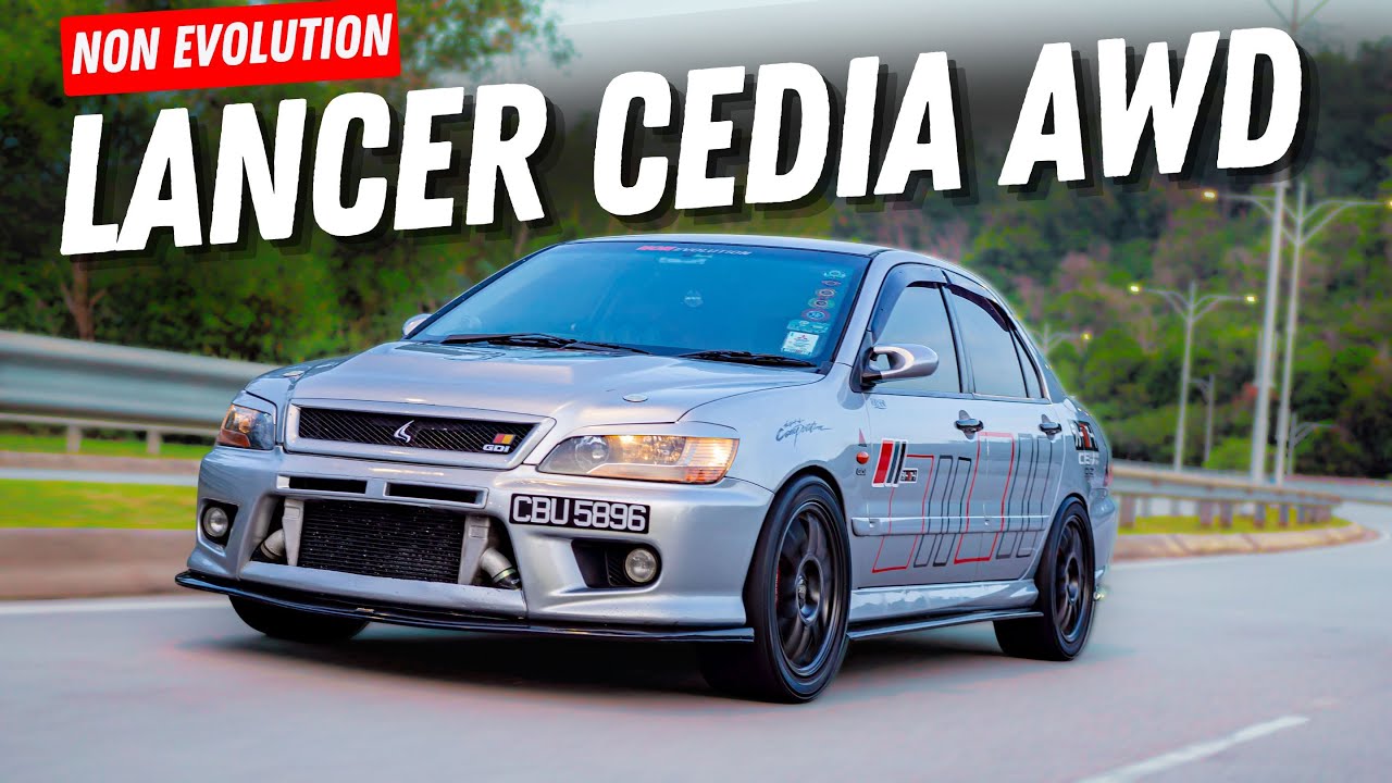 Lancer Cedia AWD Modified – Sleeper Jepun yang Tak Boleh Dipandang Rendah!