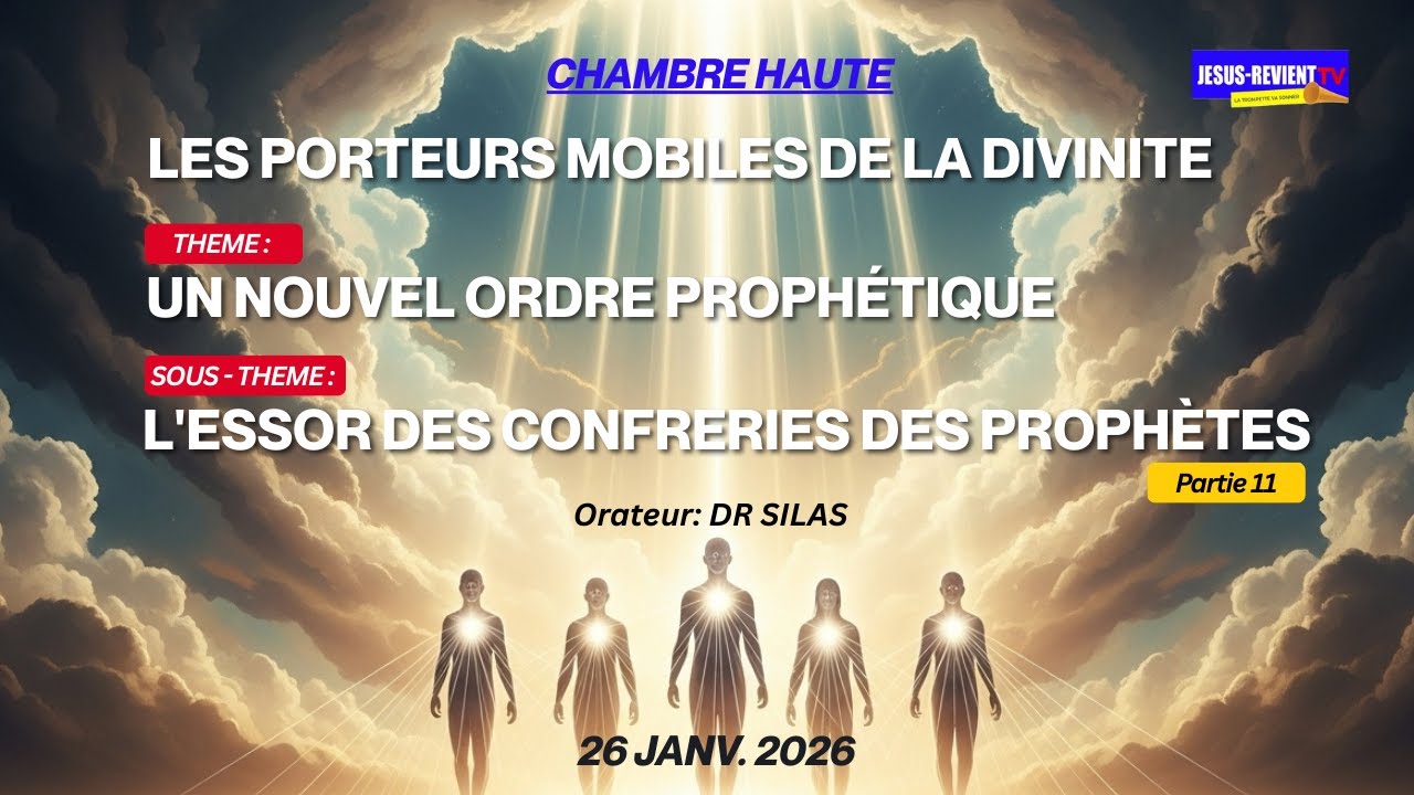 🟥 LA CHAMBRE HAUTE DU 26 JANVIER 2026 / GROUPE JESUS-REVIENT #jesusrevient