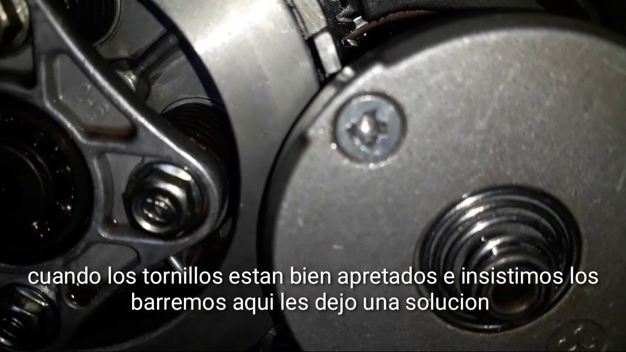 Como sacar tornillos barridos en motor