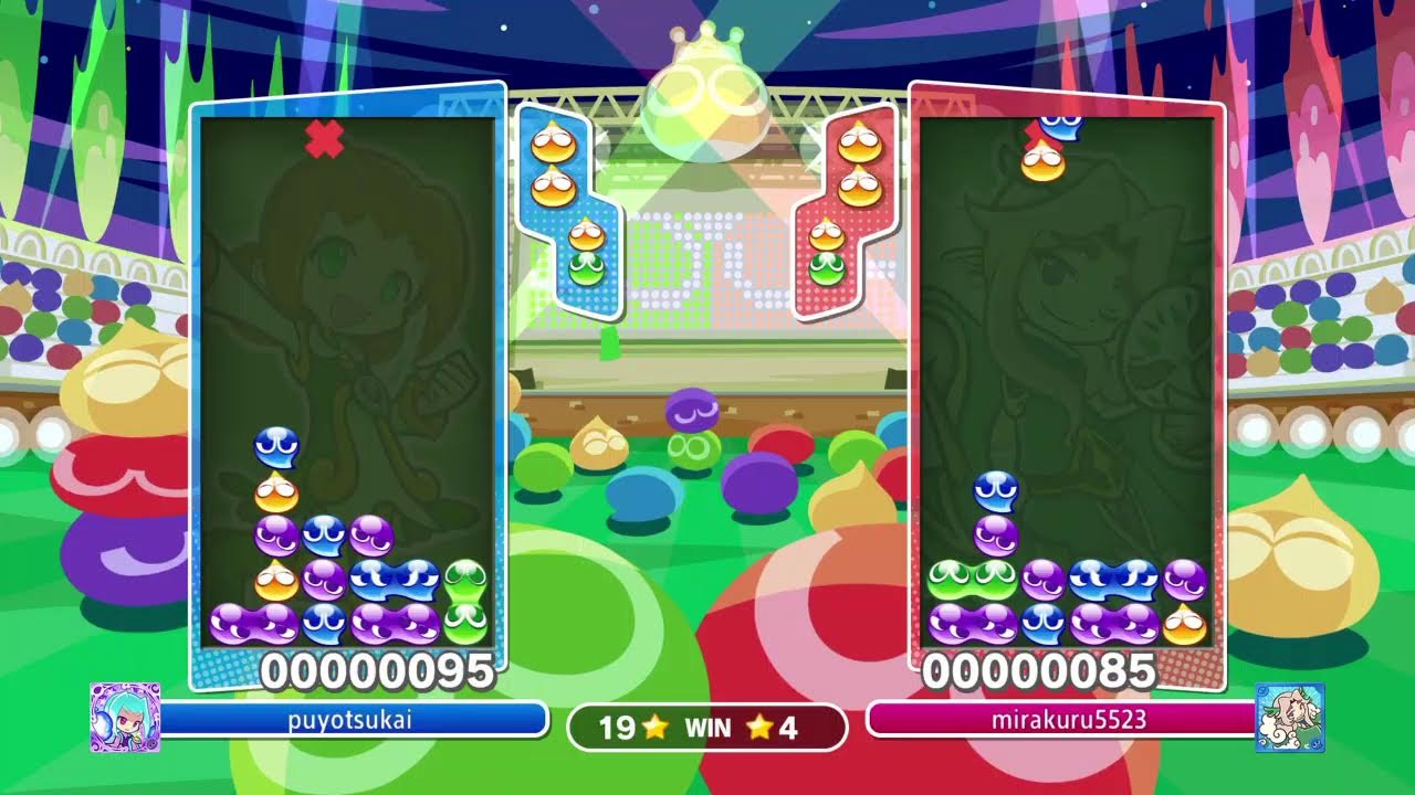 #2034　PS4版ぷよスポ　連戦や競争やTAしたり