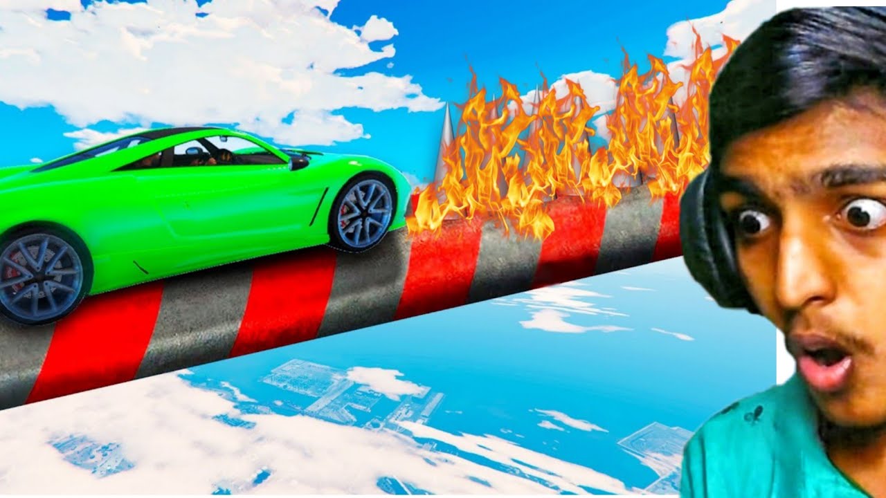 GTA 5 : 100% IMPOSSIBLE CAR BARREL RACE !! MALAYALAM