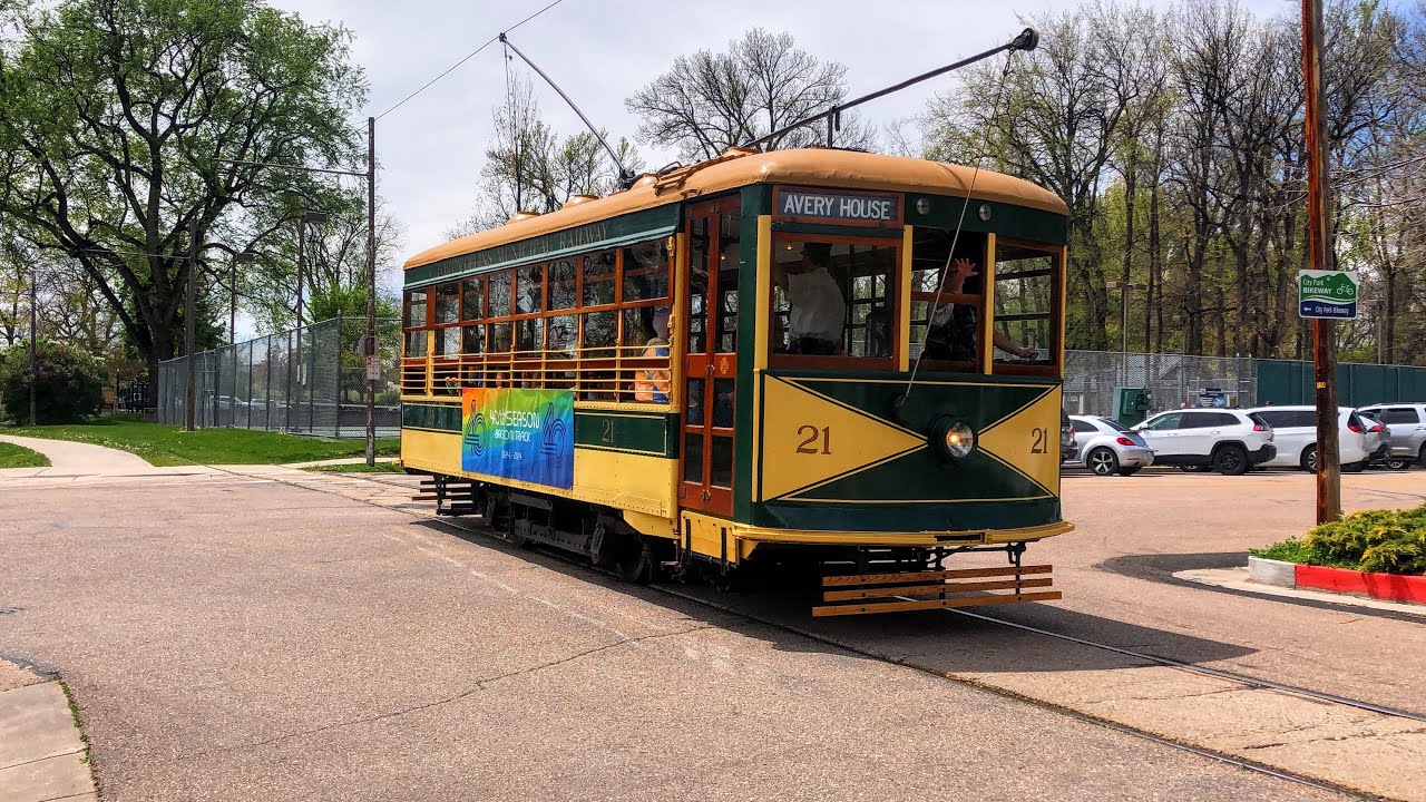 Fort Collins Municipal Railway 1919 Birney safety car 21.