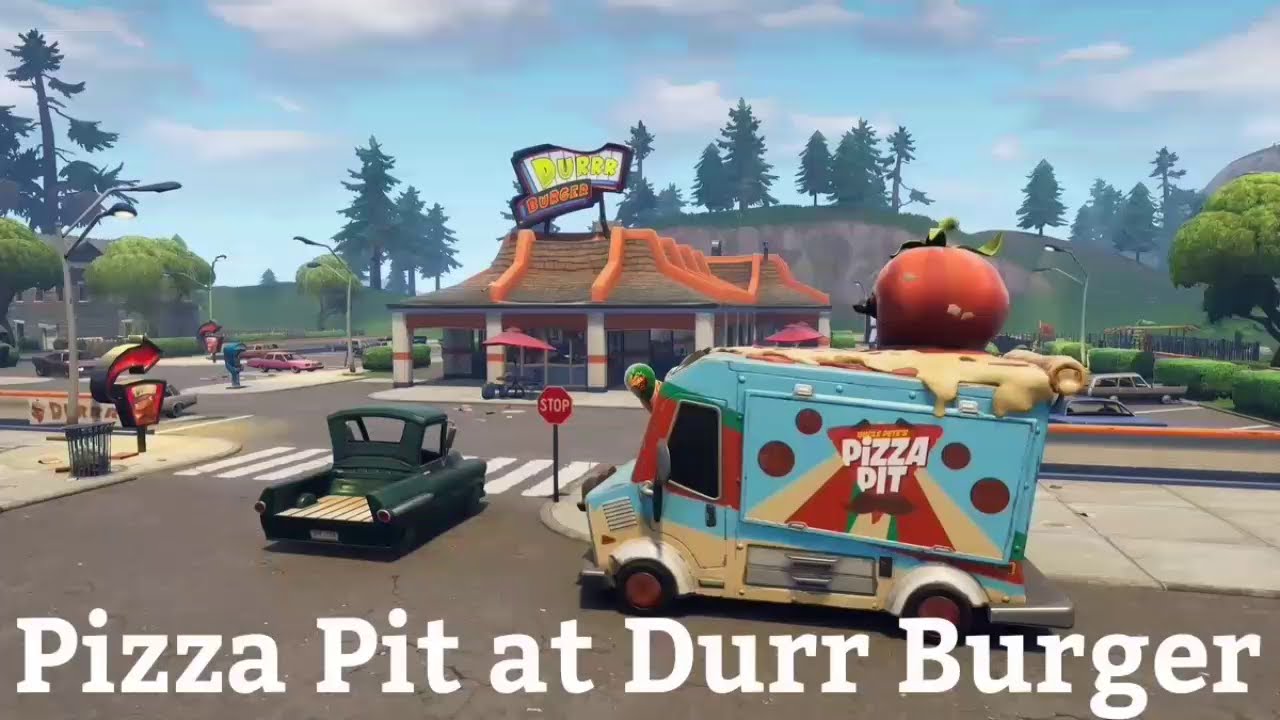 Fortnite - Durr Burger and Tomato Town Evolution