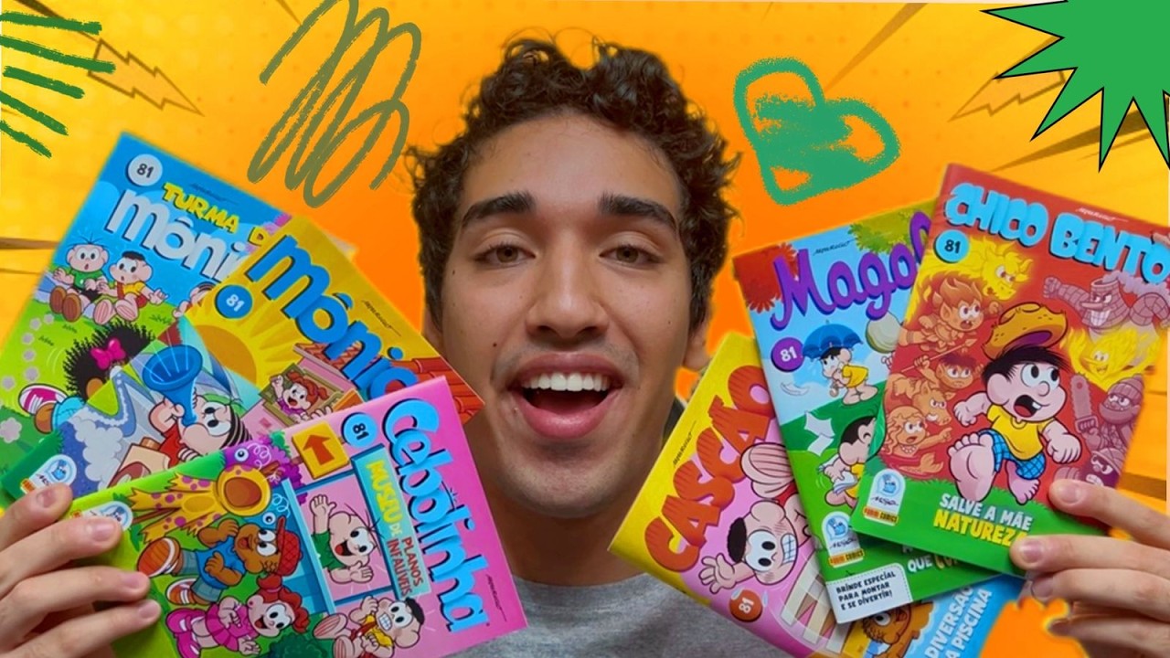 GIBIS 81 da TURMA DA MÔNICA (com Brindes)