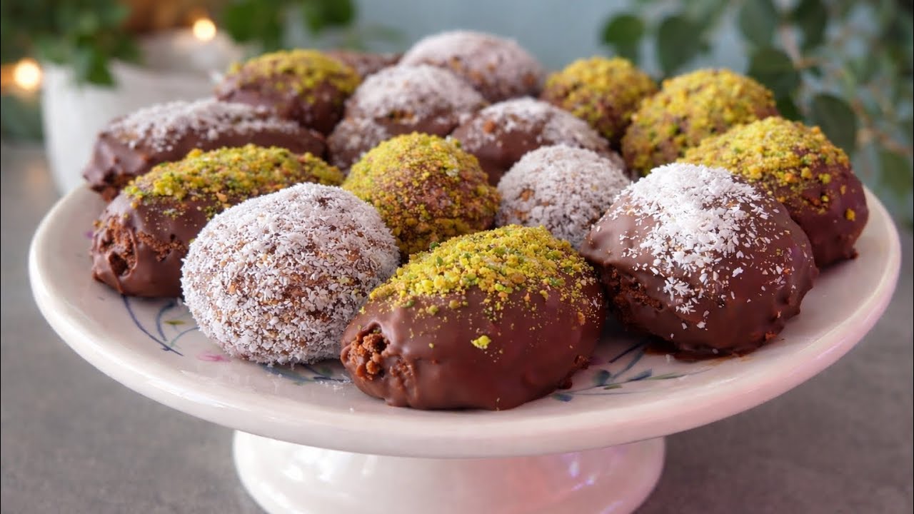 POSNE BANANA KUGLICE 🍌GOTOVE ZA 5 MINUTA ✨Vegan Banana Chocolate Balls 