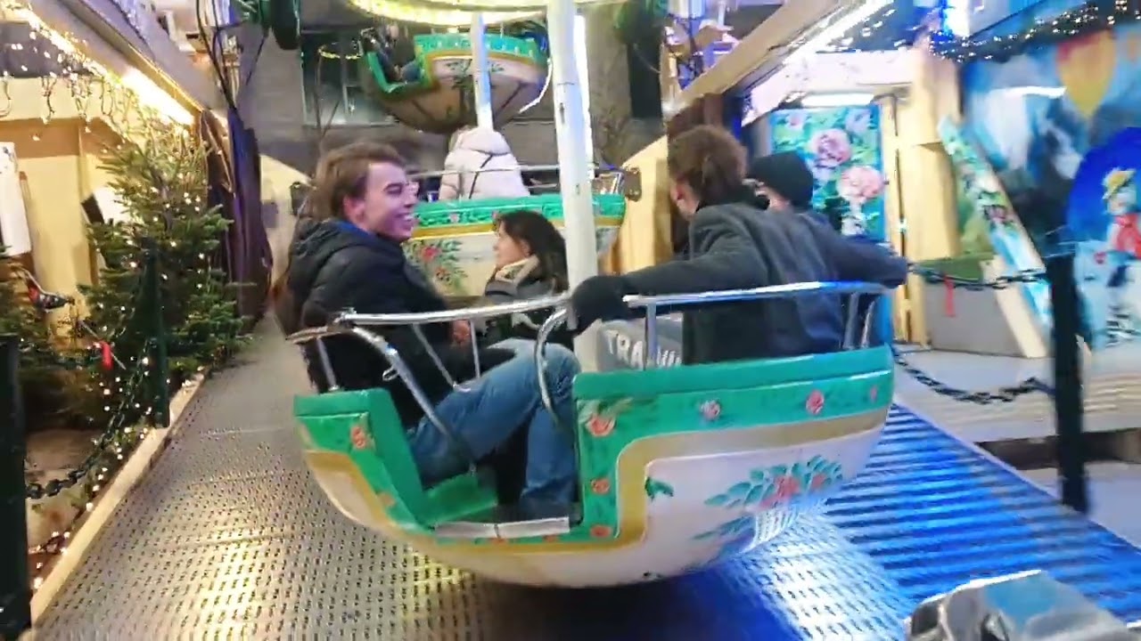 Riesenrad Roue Parisienne  - Fahrt in den Dortmunder Nachthimmel