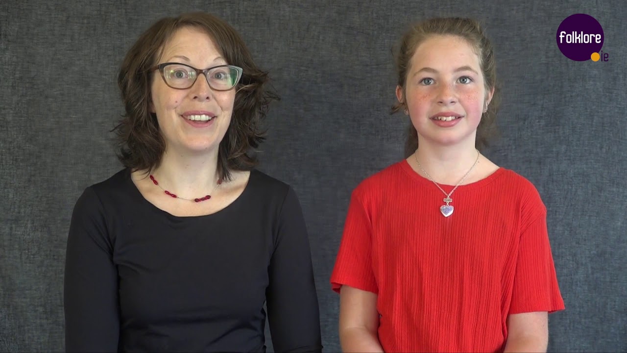 'The Song of Brigid's Cloak' - Traditional Song Workshop - sing along with Aileen and Nellie