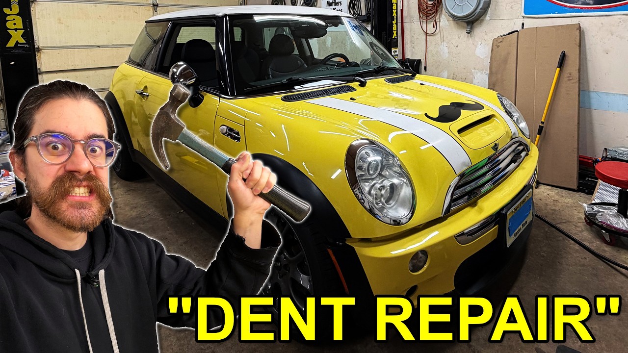 DIY Auto Body Repair: Mini Cooper Hood FAIL (PLEASE Learn From This)