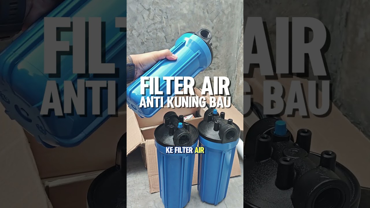 Air Sumur Keruh Jadi Jernih Pakai Filter Air Sumur Ini #filterair #filterairtanah #dormatekno